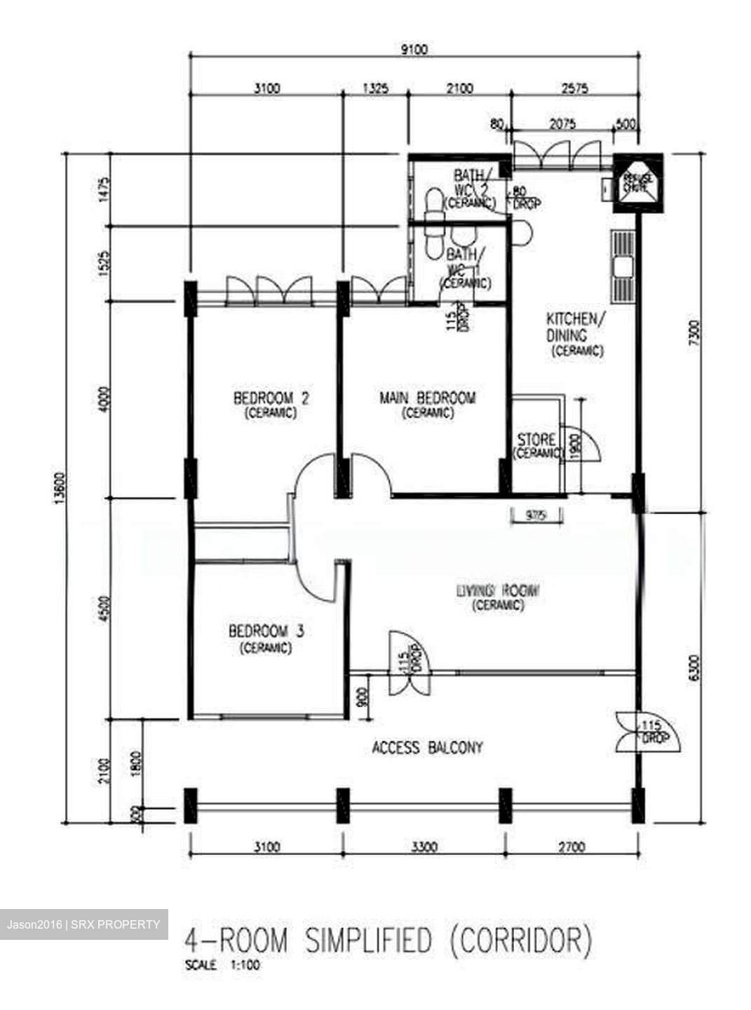 Blk 437 Yishun Avenue 6 (Yishun), HDB 4 Rooms #608135891